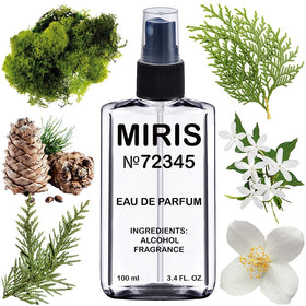 MIRIS Eau de Parfum 100ml front view with floral design