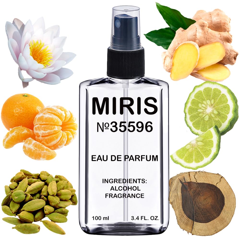 MIRIS Eau de Parfum 100ml front view with floral design