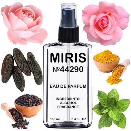 MIRIS Eau de Parfum 100ml front view with floral design