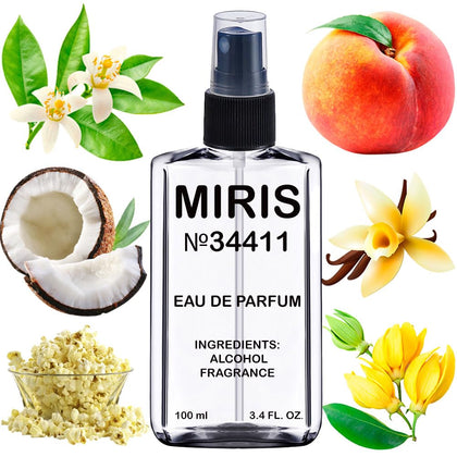 MIRIS Eau de Parfum 100ml front view with floral design