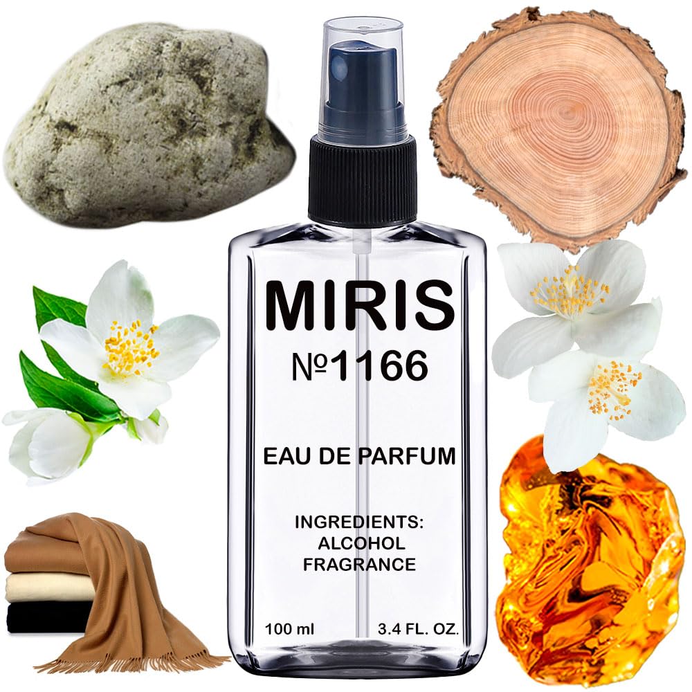MIRIS Eau de Parfum 100ml front view with floral design
