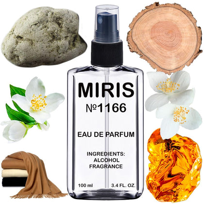 MIRIS Eau de Parfum 100ml front view with floral design