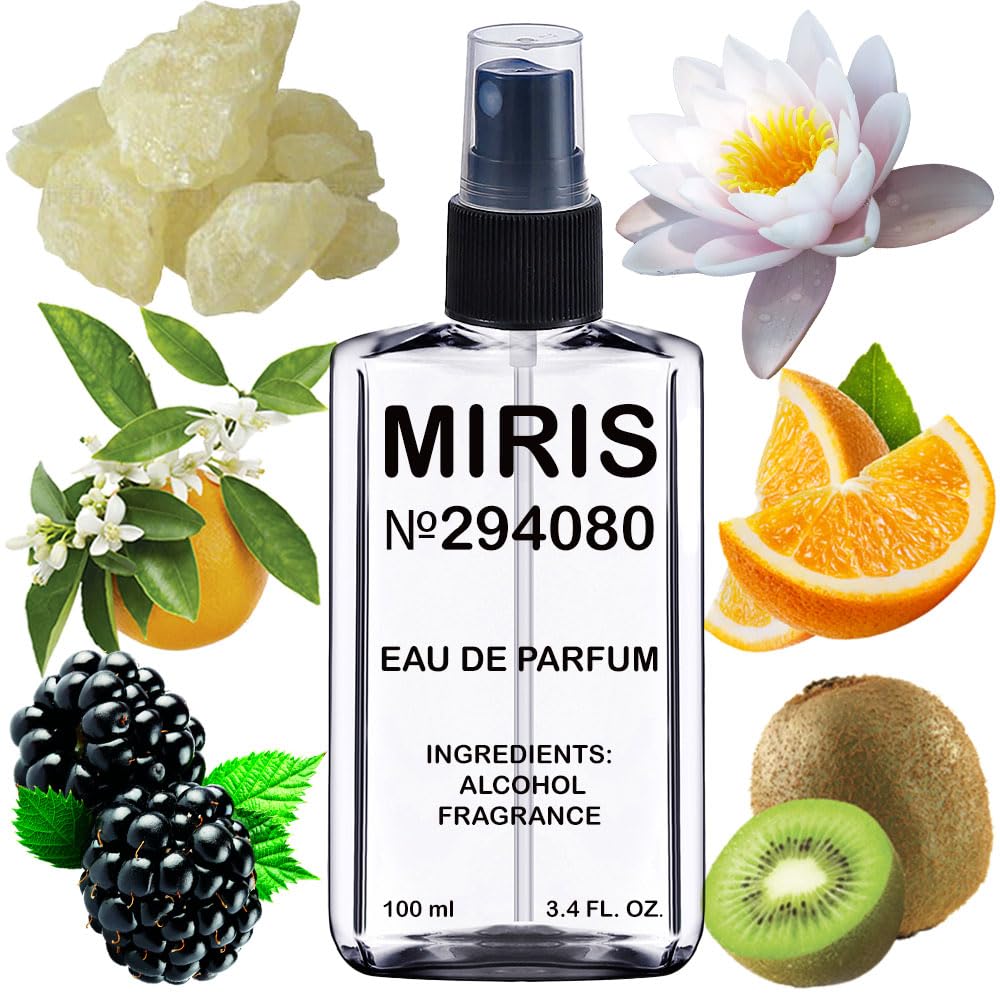 MIRIS Eau de Parfum 100ml front view with floral design