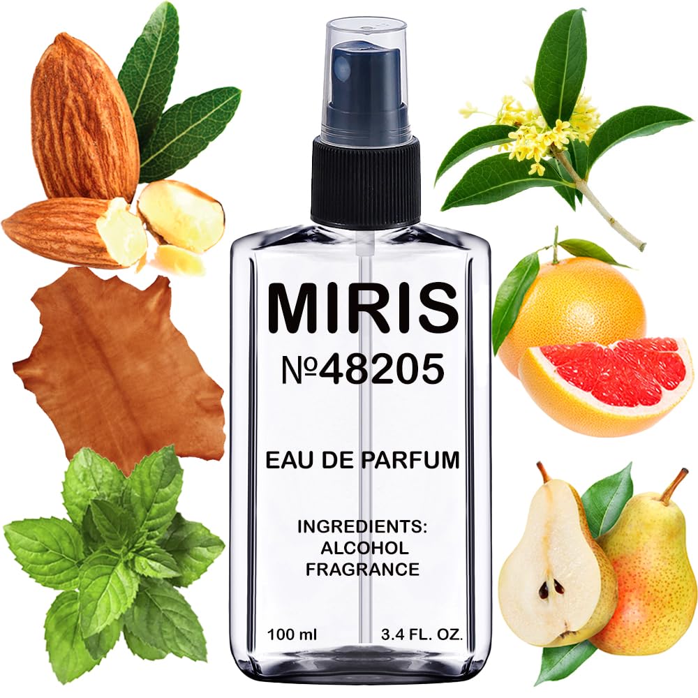 MIRIS Eau de Parfum 100ml front view with floral design
