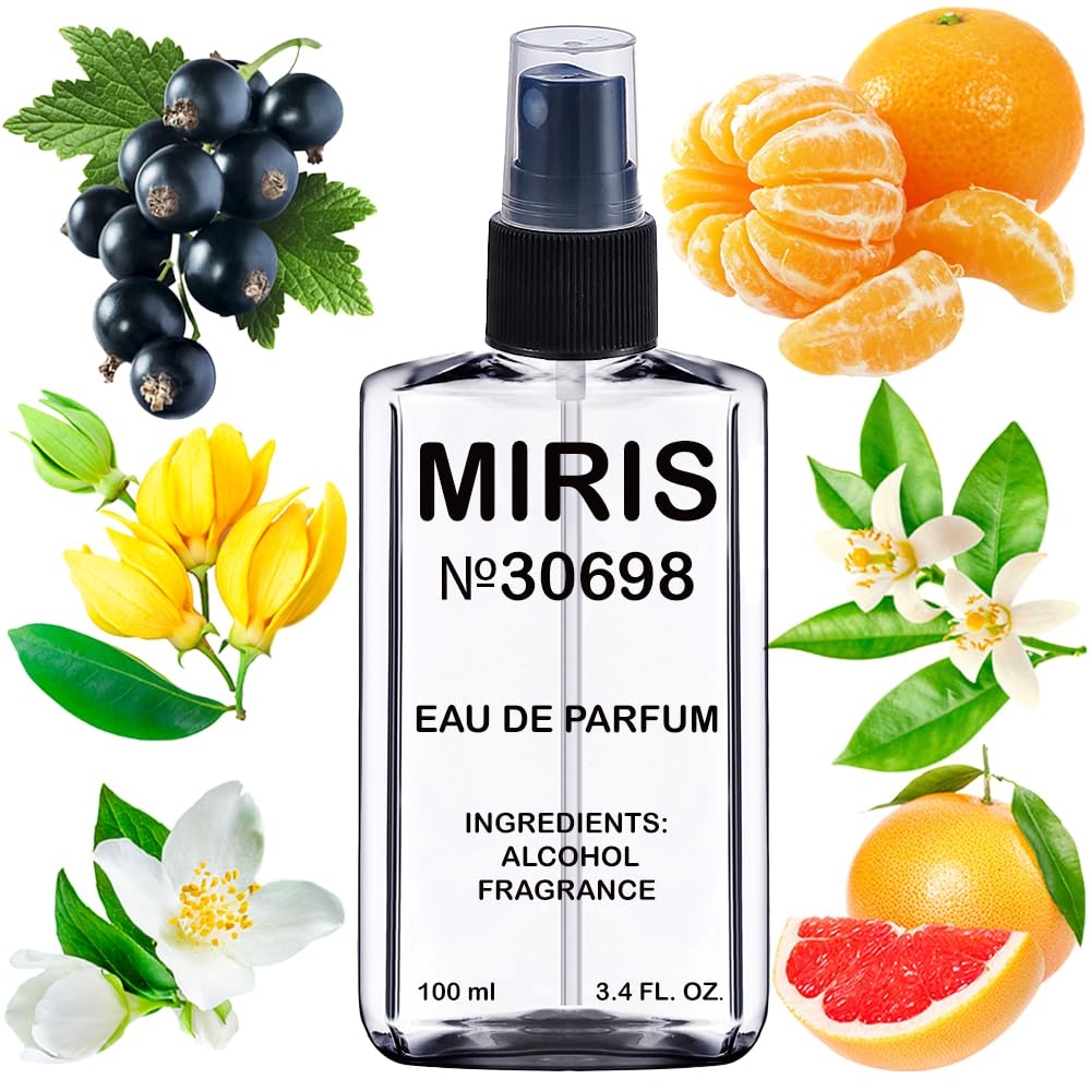 MIRIS Eau de Parfum 100ml front view with floral design