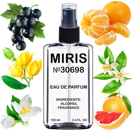 MIRIS Eau de Parfum 100ml front view with floral design