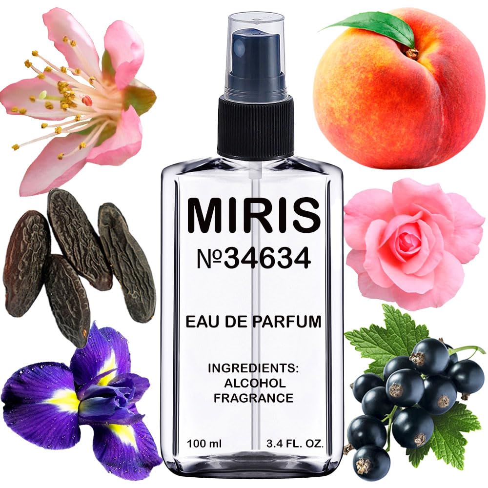MIRIS Eau de Parfum 100ml front view with floral design