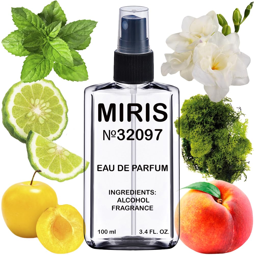 MIRIS Eau de Parfum 100ml front view with floral design