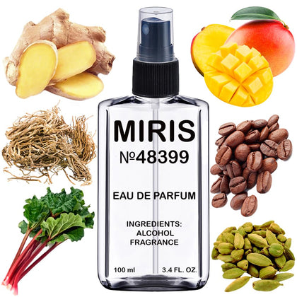MIRIS Eau de Parfum 100ml front view with gourmet scent notes