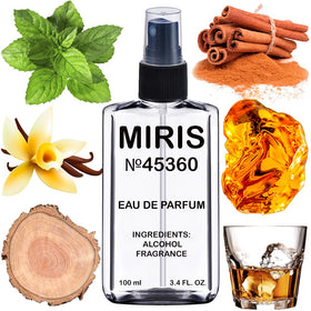 MIRIS Eau de Parfum 100ml front view with woody and spicy scent