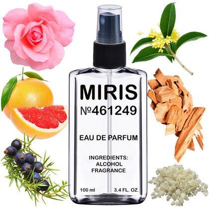 MIRIS Eau de Parfum 100ml unisex woody scent front view