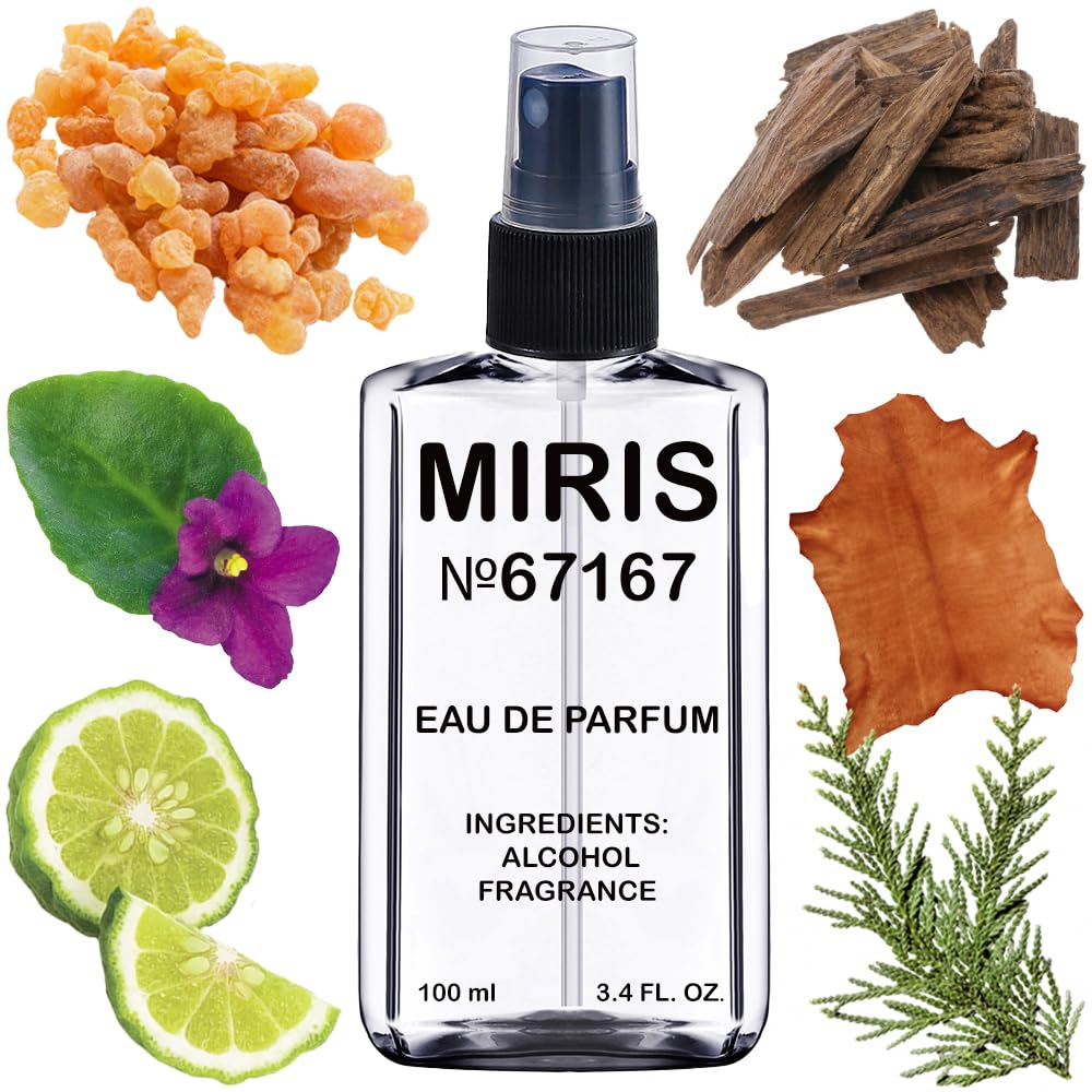 MIRIS Eau de Parfum 3.4 Fl Oz front view with compact design