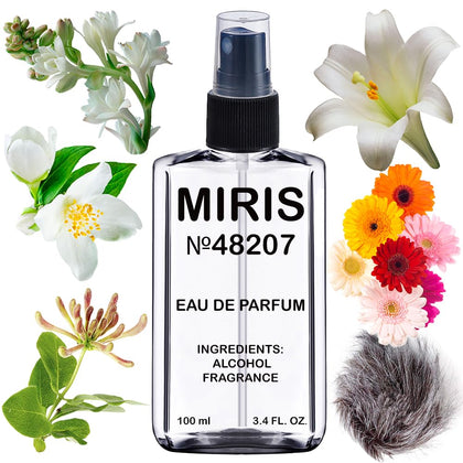 MIRIS Eau de Parfum 3.4 Fl Oz front view with floral design