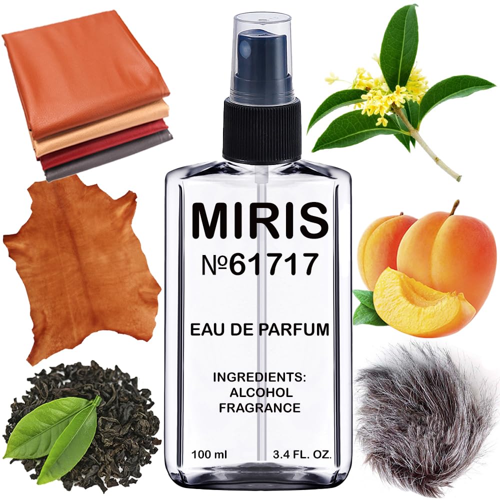 MIRIS Eau de Parfum 3.4 Fl Oz front view with leather scent