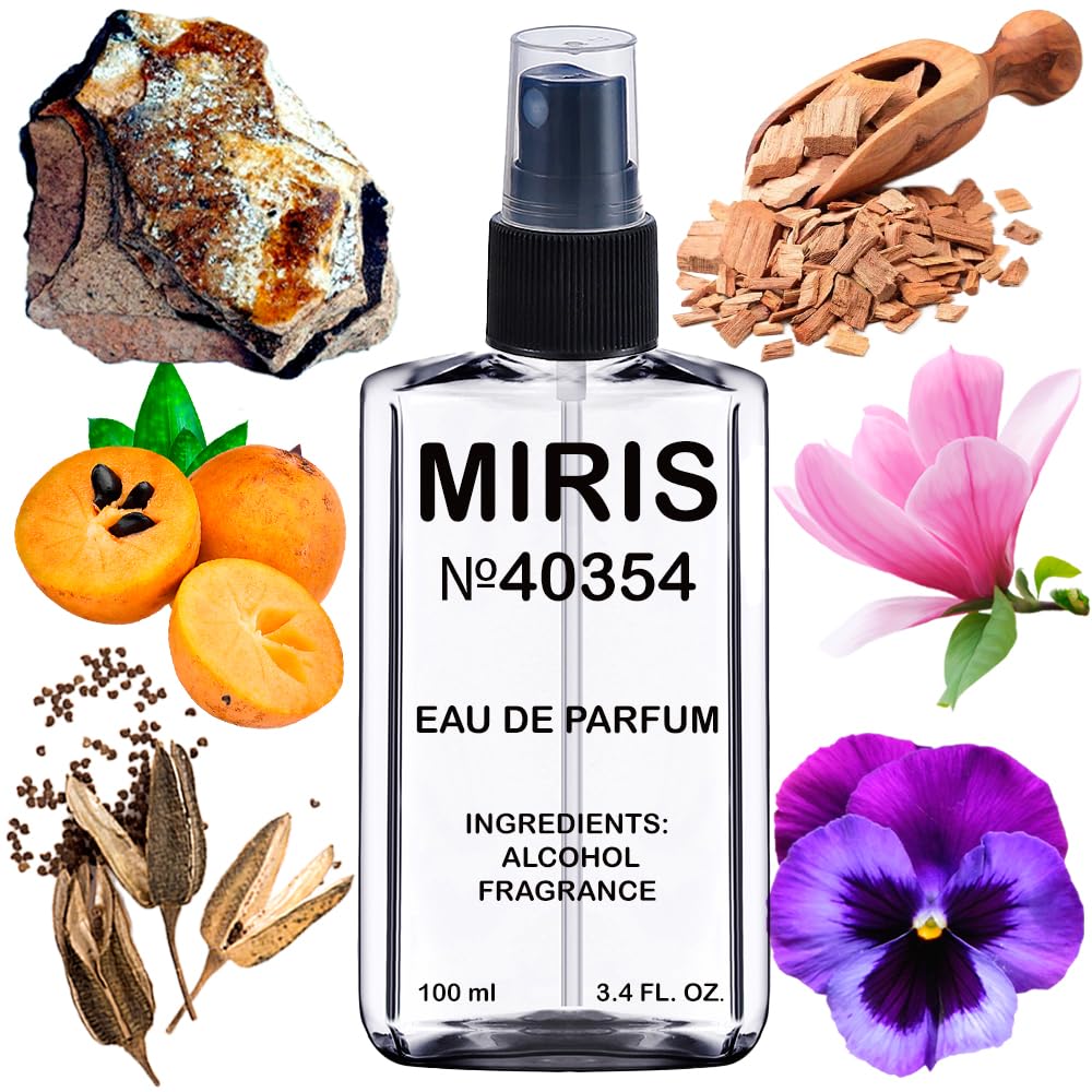 MIRIS Eau de Parfum 3.4 Fl Oz front view with recyclable bottle