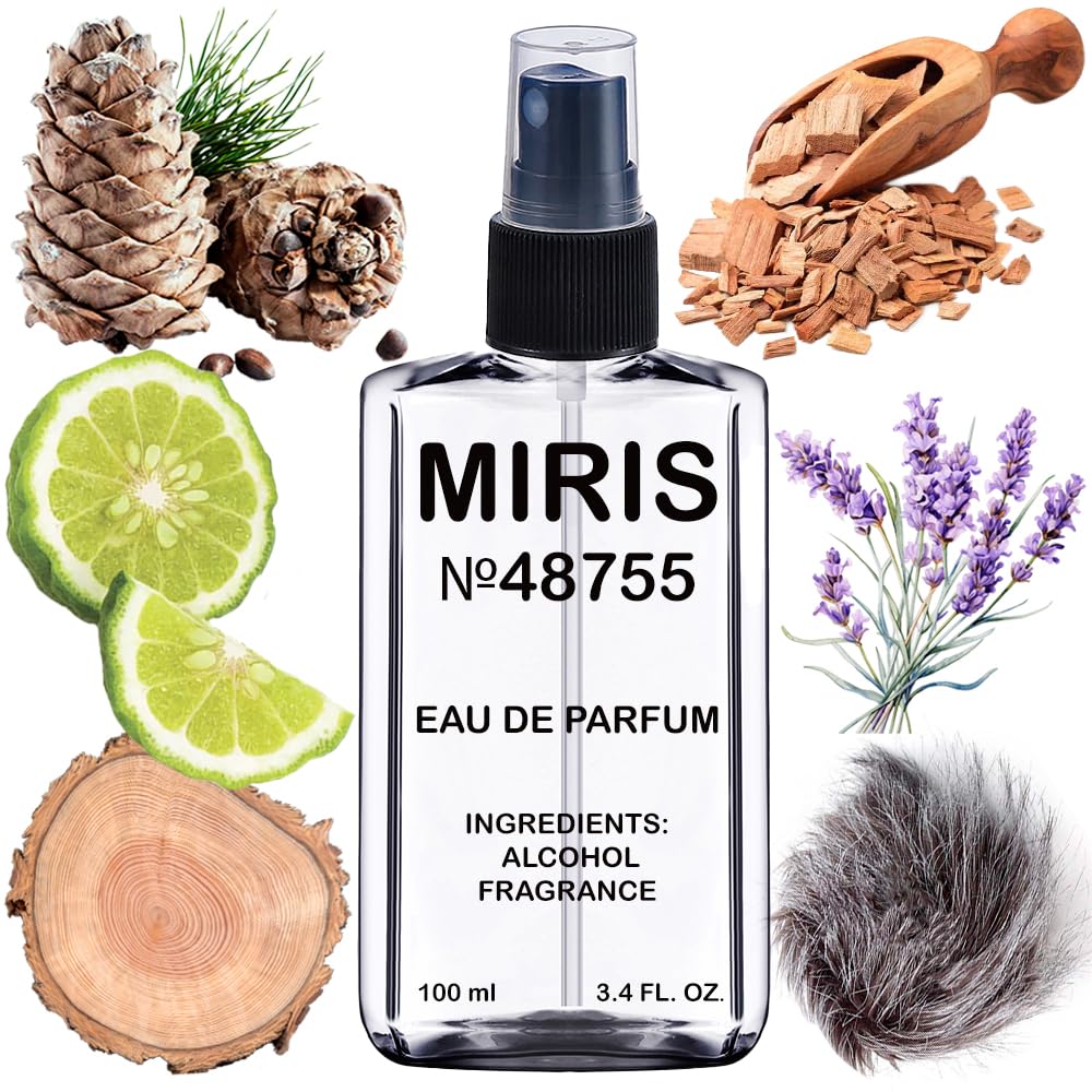 MIRIS Eau de Parfum 3.4 Fl Oz front view with spray nozzle