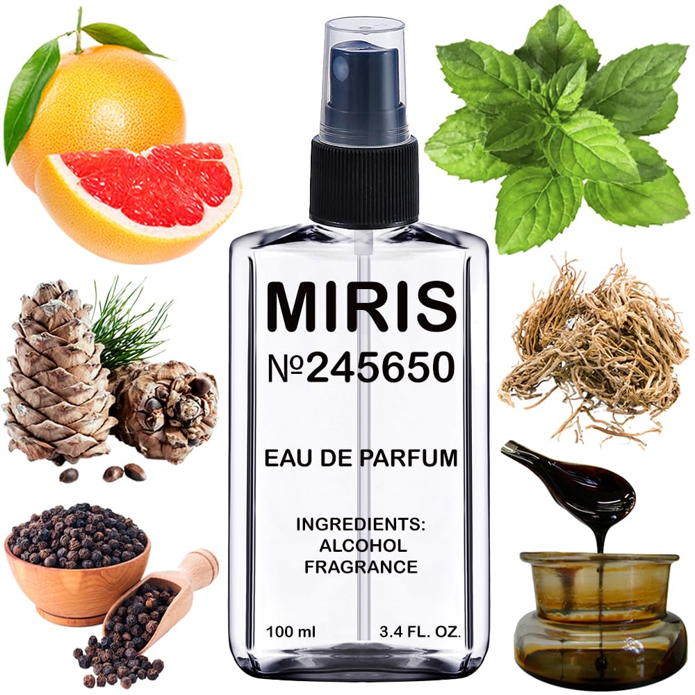 MIRIS Eau de Parfum for Men 3.4 Fl Oz front view