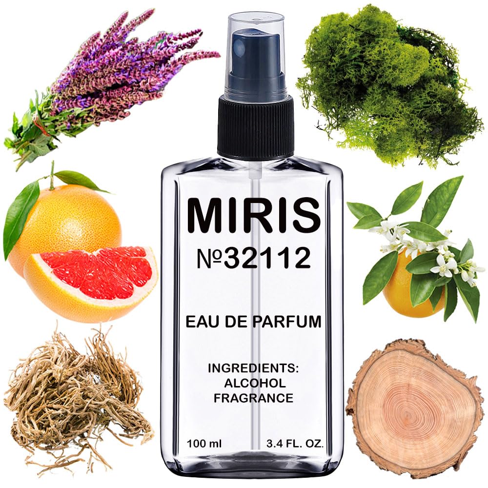 MIRIS Eau de Parfum for Men 3.4 Fl Oz front view