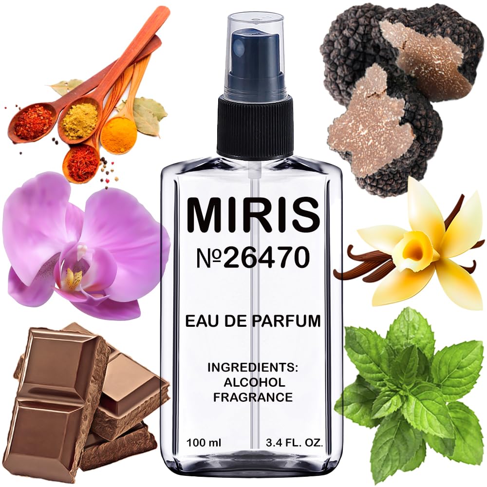 MIRIS Eau de Parfum inspired by Black Orchid 100ml front view