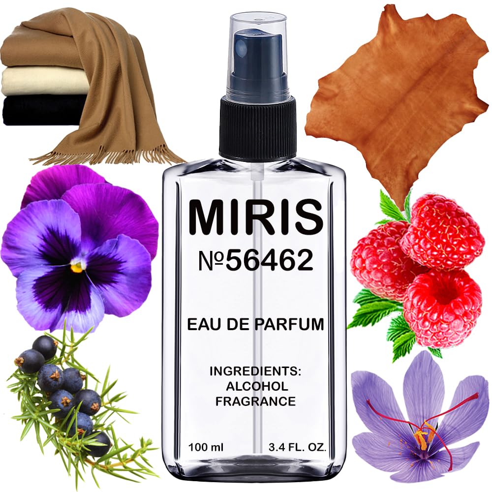 MIRIS Eau de Parfum inspired by Black Saffron, 100 ml bottle front view