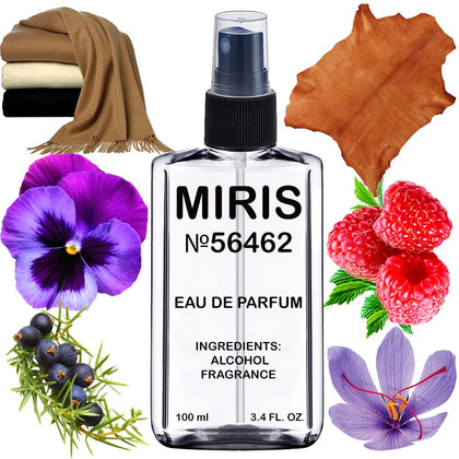 MIRIS Eau de Parfum inspired by Black Saffron, 100 ml bottle front view