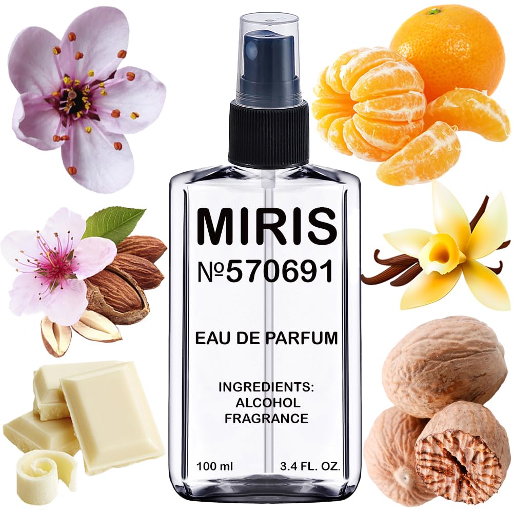 MIRIS Eau de Parfum inspired by White Chocolate 100ml front view