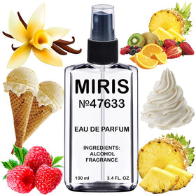 MIRIS Eau de Parfum No. 47633 front view of bottle