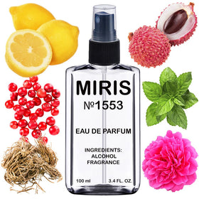 MIRIS No. 1553 Eau de Parfum bottle front view