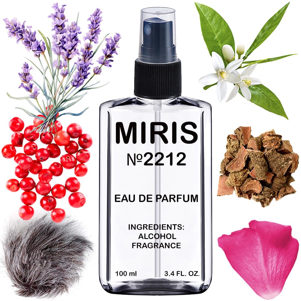 MIRIS No. 2212 Eau de Parfum 100 ml bottle front view