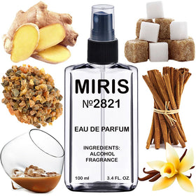 MIRIS No. 2821 Eau de Parfum for Men, 100 ml bottle front view