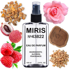 MIRIS No. 43822 Eau de Parfum 100ml front view with floral design