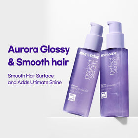 Mise En Scene Magic Straight Perfect Serum with styling tools