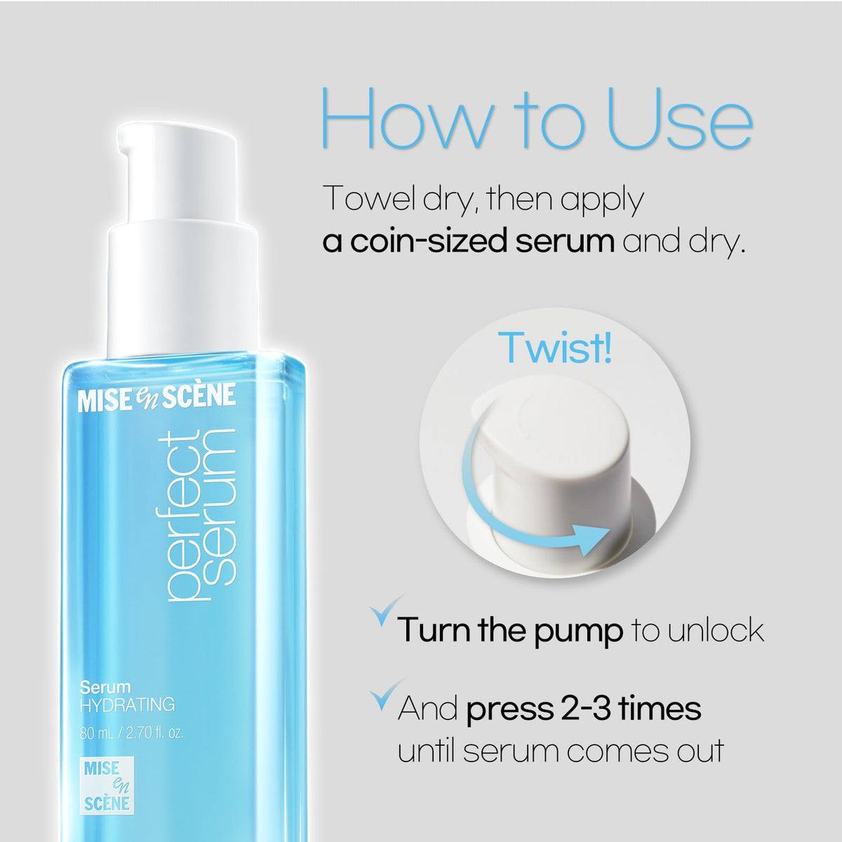 Mise En Scene Perfect Hydrating Serum with citrus fruits