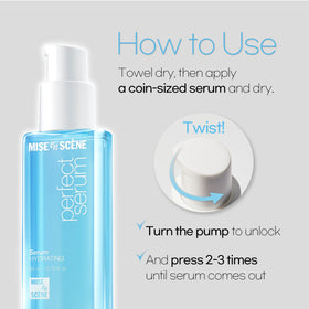 Mise En Scene Perfect Hydrating Serum with citrus fruits