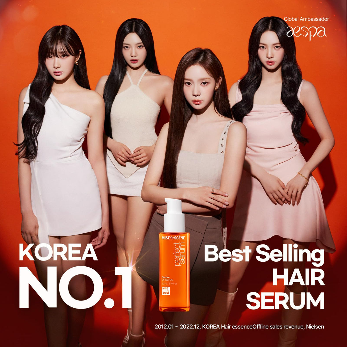 Mise En Scene Perfect Serum Original bottle side view