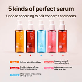 Mise En Scene Perfect Super Rich Serum packaging detail