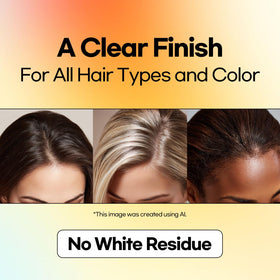 Mise En Scene Tap and Clear Dry Shampoo Cushion application demonstration