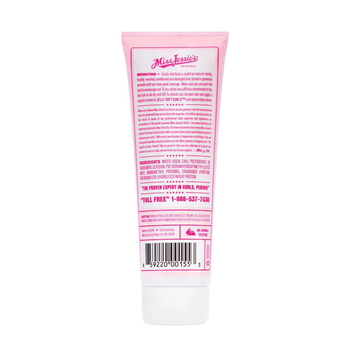 Miss Jessie's Jelly Soft Curls in a bathroom setting