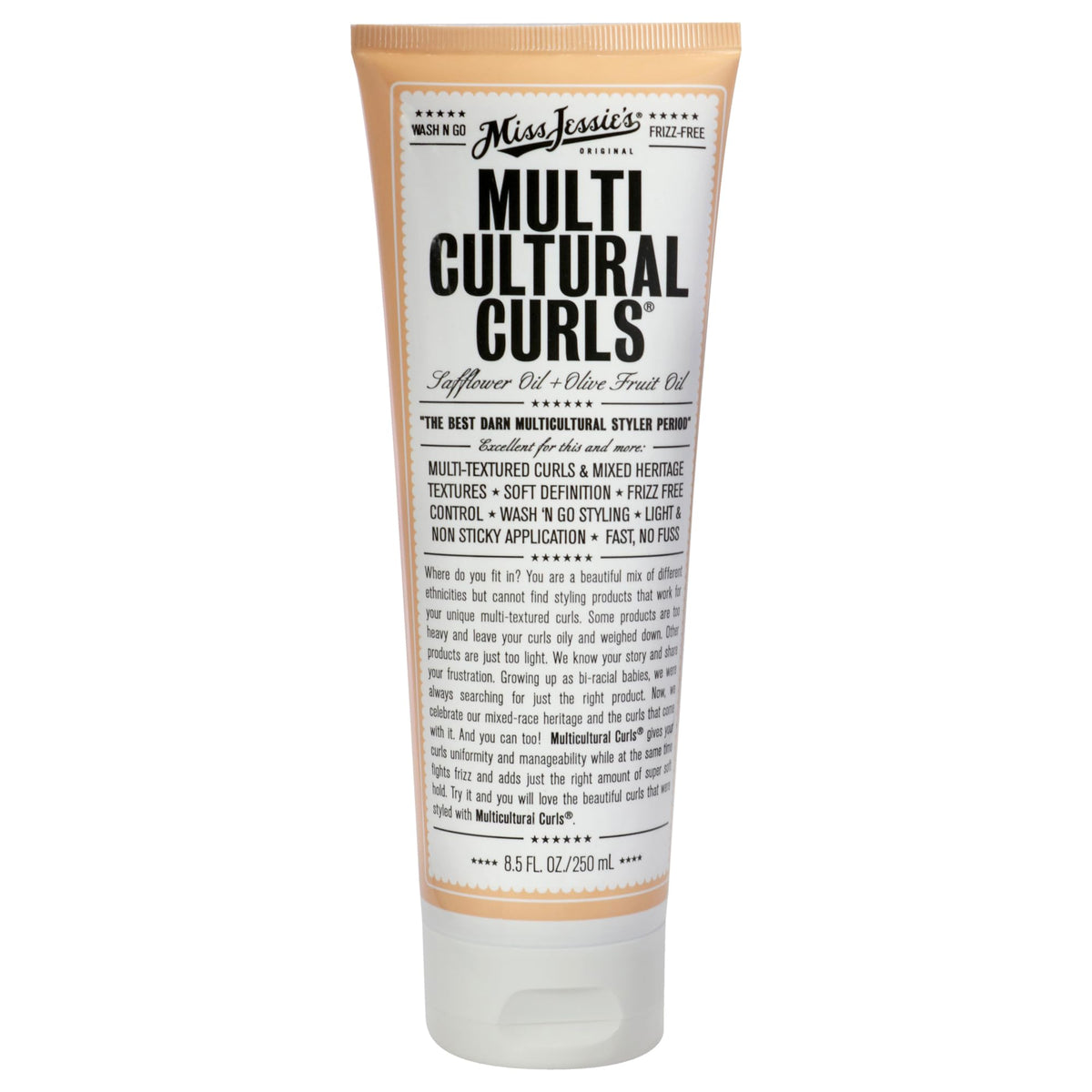 Miss Jessie's Multi Cultural Curls Cream 8.5 oz front view