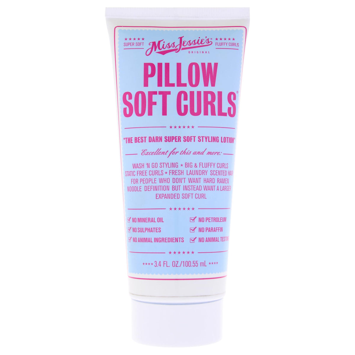 Miss Jessie's Pillow Soft Curls Curl Lotion 3.4 oz front view