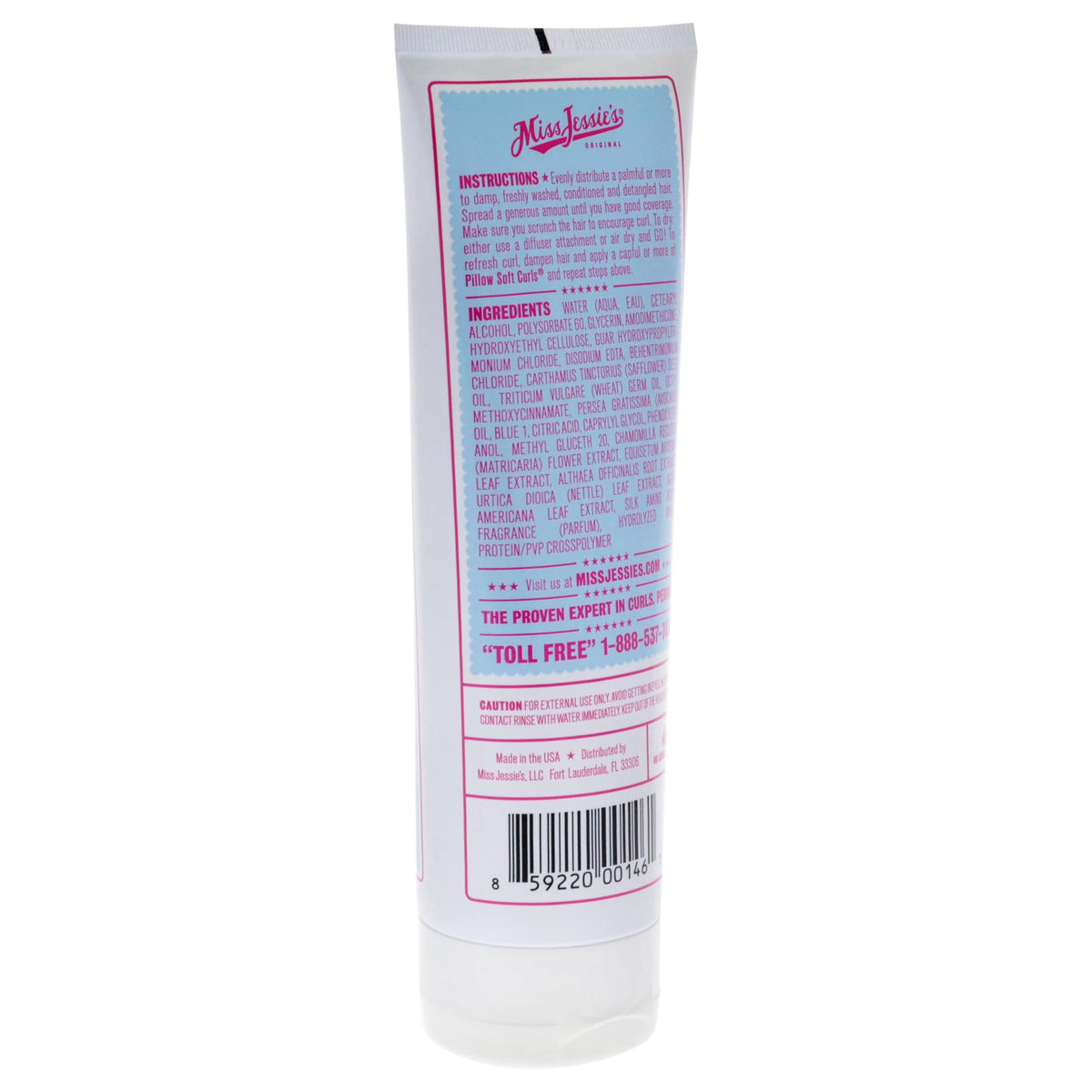 Miss Jessie's Pillow Soft Curls Lotion 8.5 oz side view