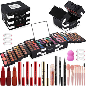 MISS ROSE M 148 Colors Makeup Set front view with vibrant palette
