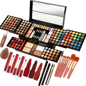 MISS ROSE M 187 Colors Professional Makeup Palette front view
