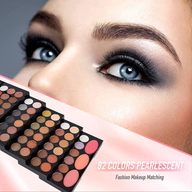 MISS ROSE M makeup kit displayed with all contents