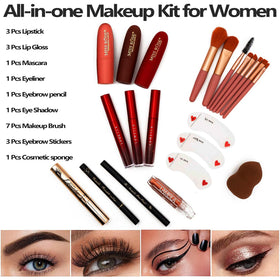 MISS ROSE M makeup palette open showing full-size mirror