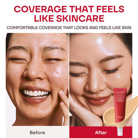 MISSHA M Perfect Cover BB Cream No.25 Warm Beige application