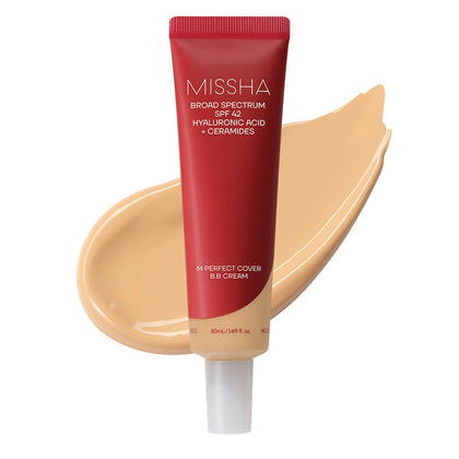 MISSHA M Perfect Cover BB Cream No.25 Warm Beige front view