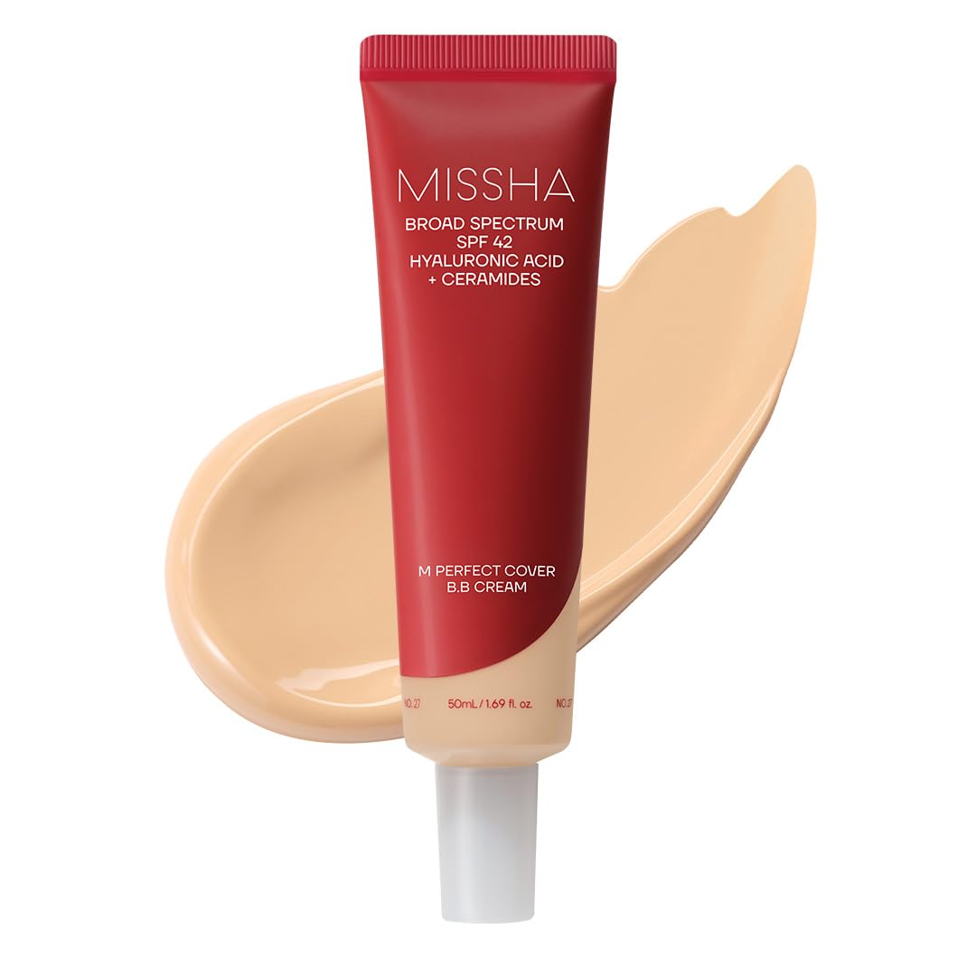 MISSHA M Perfect Cover BB Cream No.27 Honey Beige front view
