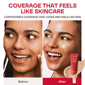 MISSHA M Perfect Cover BB Cream No.31 Golden Beige application process