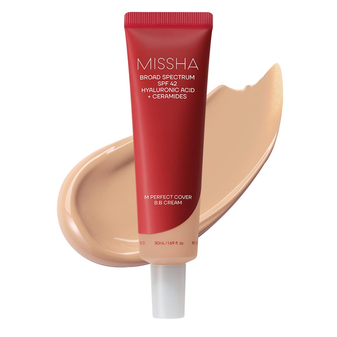 MISSHA M Perfect Cover BB Cream No.31 Golden Beige front view